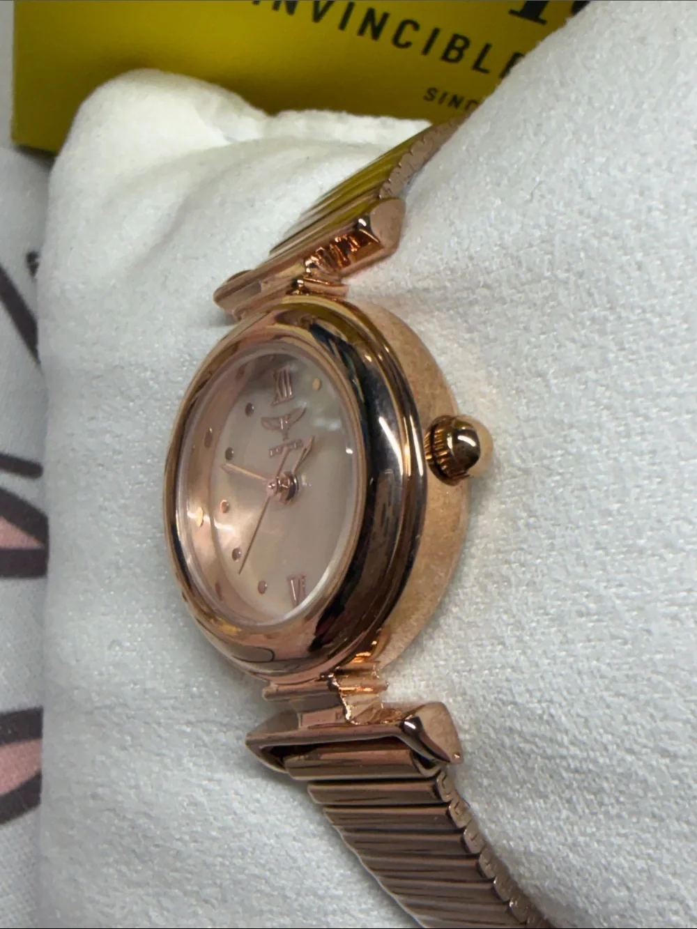 NWT  69078 Invicta Rose Gold MOP 24MM